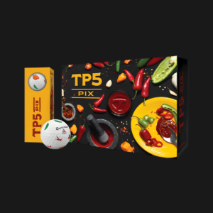 TP5 Pix Peppers May 2025 - Valkoinen - Tusina - Rajoitettu Erä - Golfpallot - TaylorMade