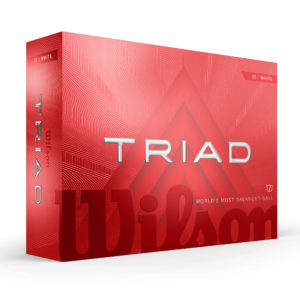 Triad A2025 - Valkoinen - Tusina - Golfpallot - Wilson