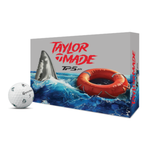 TP5 Pix Sharks July 2025 - Valkoinen - Tusina - Rajoitettu Erä - Golfpallot - TaylorMade