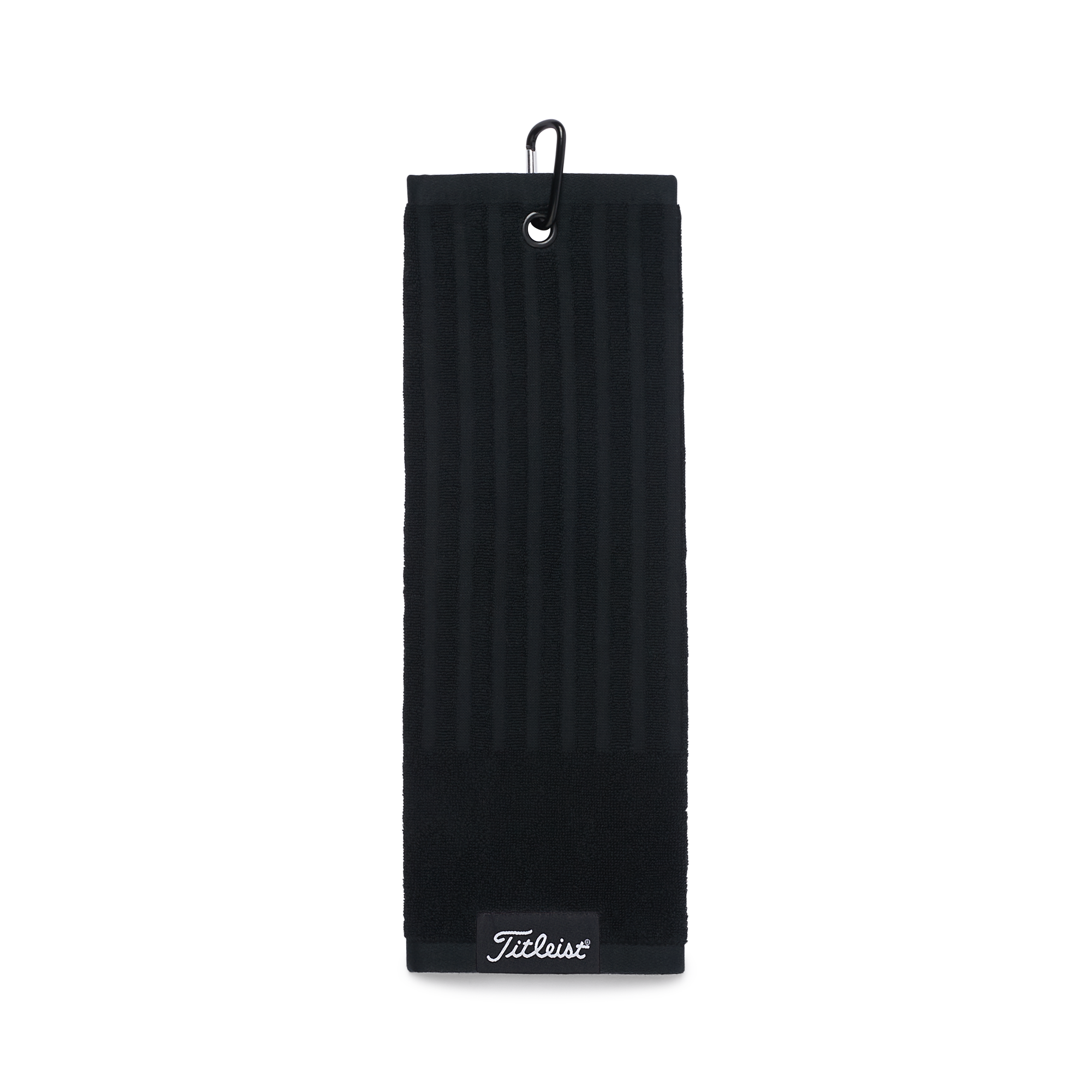 Players Trifold Cart - Musta Golfpyyhe - Titleist